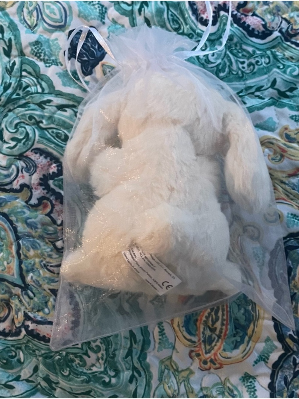 Coterie brand baby bag with Kids Plush Bunny - Picture 8 of 9